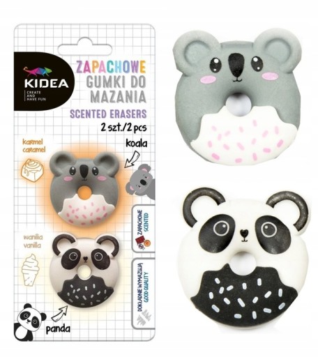 VONNÁ PANDA KOALA GUMA 2 KS KIDEA