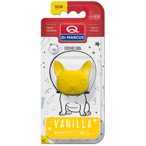 Vôňa do auta COSMIC DOG Vanilla KEYRING