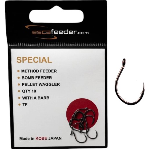 Method Esca Feeder Special ostnaté háčiky, veľkosť 14