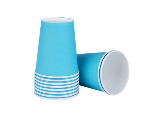 MODRÉ narodeninové papierové poháre 220ml MODRÉ