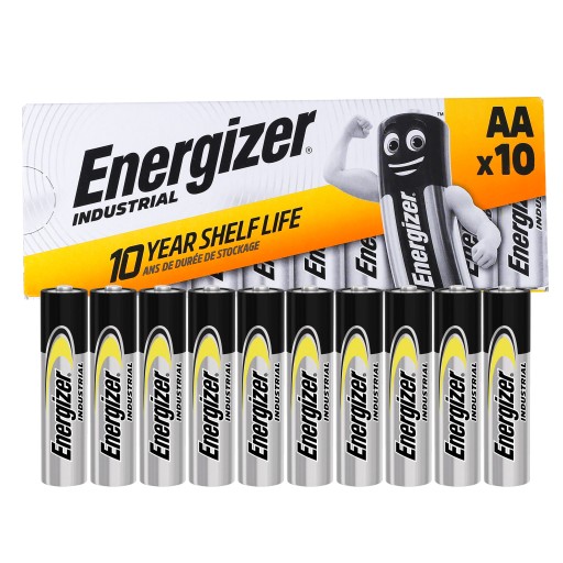 10x VÝKONNÝ ENERGIZER INDUSTRIAL LR6 R6 AA BATÉRIA