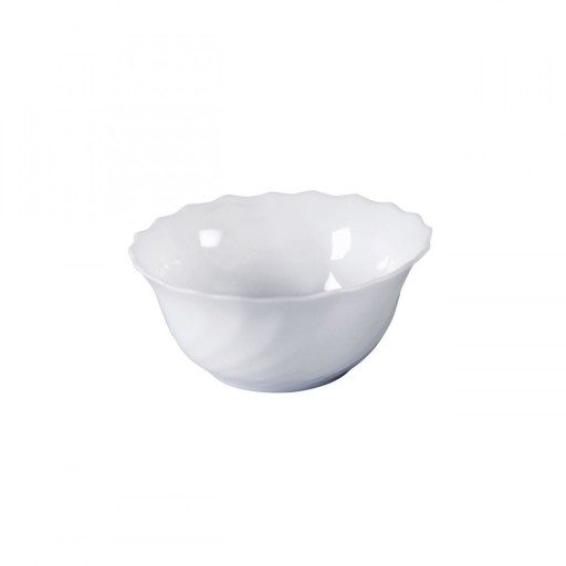 LUMINARC TRIANON WHITE Miska na šalát 12 cm