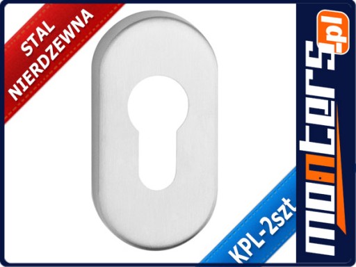 Úzka, univerzálna nerezová tabuľka KS OVAL