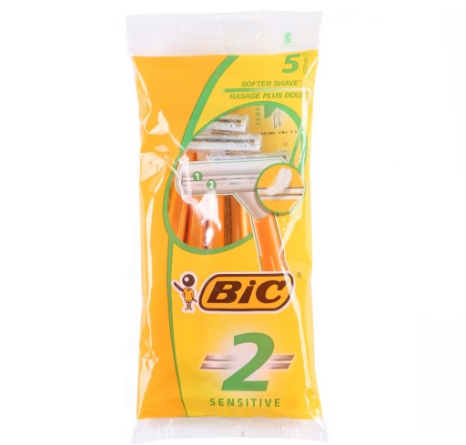 Bic Sensitive 2 žiletky na jemnejšie holenie 5 ks