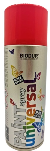 SMALTOVÝ LAK SPREJ CESTNÁ ČERVENÁ 400ML/RAL 3020