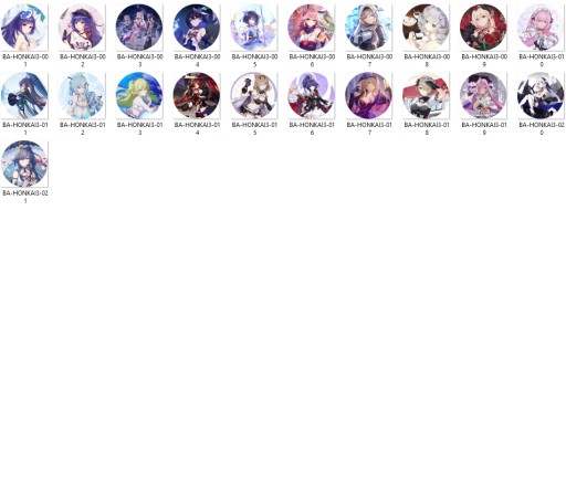 Honkai Impact 3rd Pin podľa vášho výberu