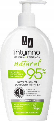 AA GÉL NA INTÍMNU HYGIENU 300ML PRÍRODNÝ