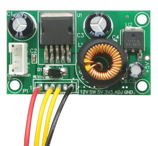 KONVERTOR 12V-->3,3-5-12V CA-1233 SPOD.