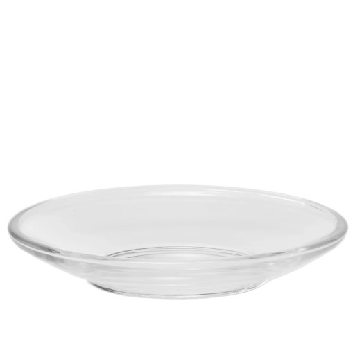 Okrúhle sklenené podšálky, 6 ks, 10,5 cm, dezertné taniere