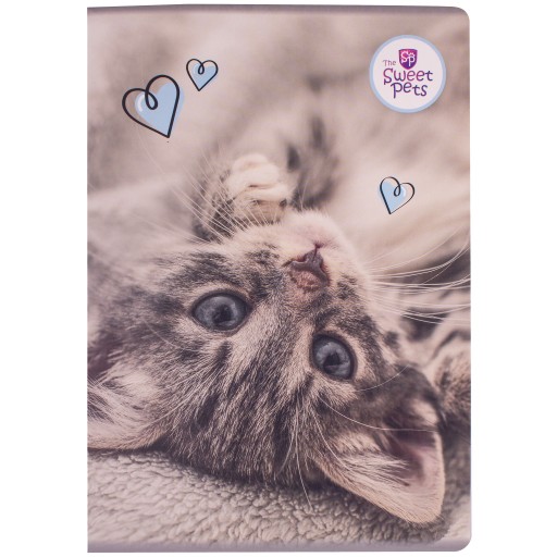 KONTROLOVANÝ ŠKOLSKÝ ZÁPISNÍK SWEET PETS A4/60K REXUS