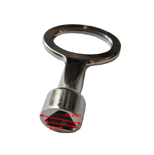 KRABIČKOVÝ KĽÚČ TROJUHOLNÍK 9 MM KĽÚČ 26739 MAL