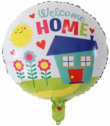 Party fóliový balónik Welcome Home Baby Shower 45 cm