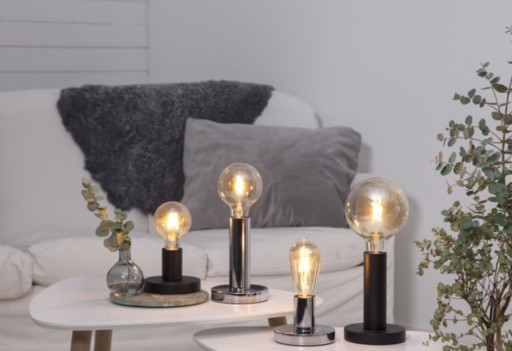 E27 2W ST64 FILAMENT AMBER LED žiarovka