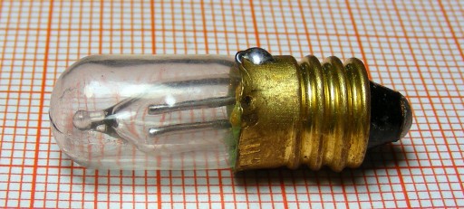 Neónová lampa 220V NW3065 závit E10 POLAM - cena za 2 kusy