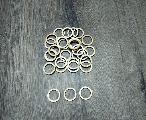 4 cm / 15 ks Kruhy Circle Rim Lapač snov Scrabki