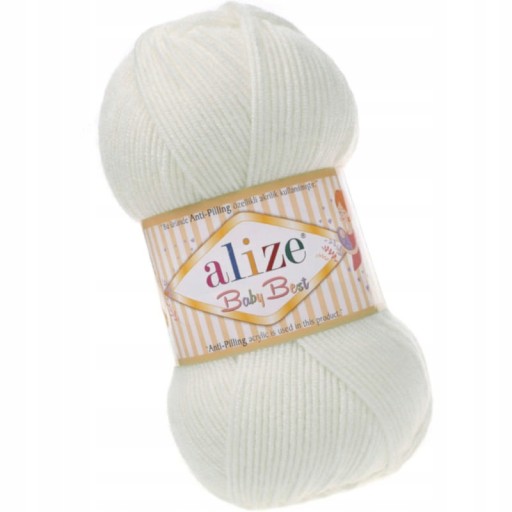 Priadza Baby Best - 450 Pearl Anti-piling