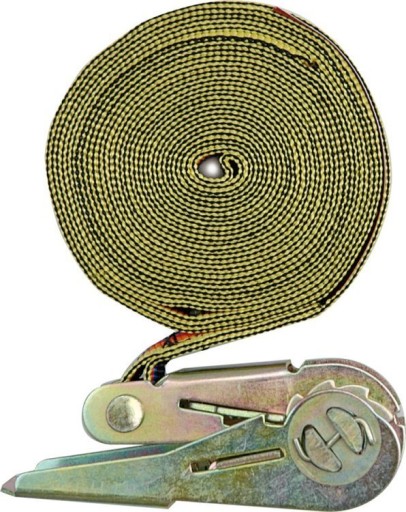 Popruh na batožinu s prackou 25 mm x 5 m (háčik) Vorel