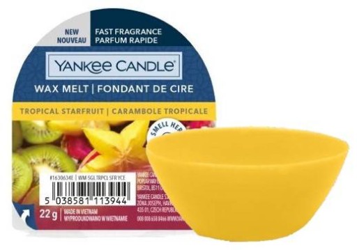 Yankee Candle Tropický vosk s vôňou Starfruit