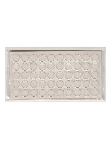 Silikónové kvapky 9 × 2 mm, nárazníky (50 ks)