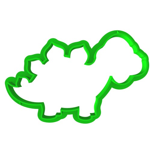 Malý vykrajovač Stegosaurus Dinosaurus 62 8cm