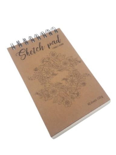 SKETCHBOOK umelecká kresba na špirálovom bloku A6