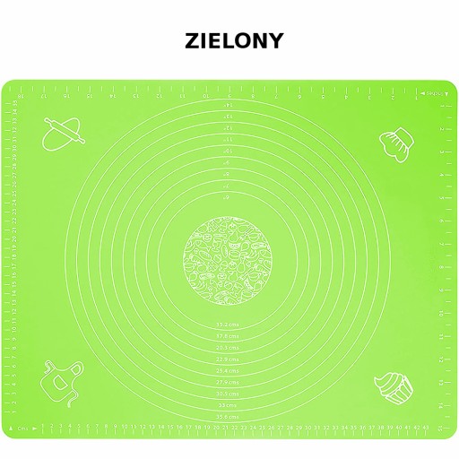 VEĽKÝ SILIKÓNOVÝ STÔL, KUCHYŇSKÁ PODLOŽKA, S ROZMERY