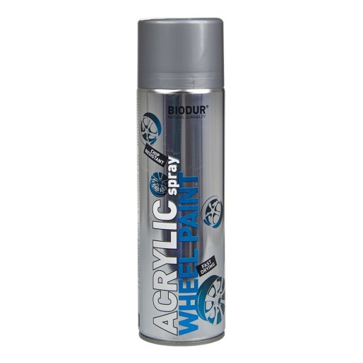 Strieborný akrylový lak 500ml sprej