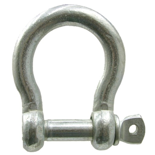 Omega okov, pozinkovaný, Ø 8 mm, 10 ks.