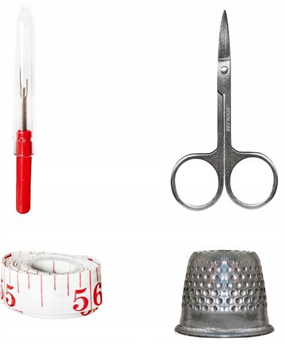 Súprava na šitie TAILOR Needles Nite + Toolbox
