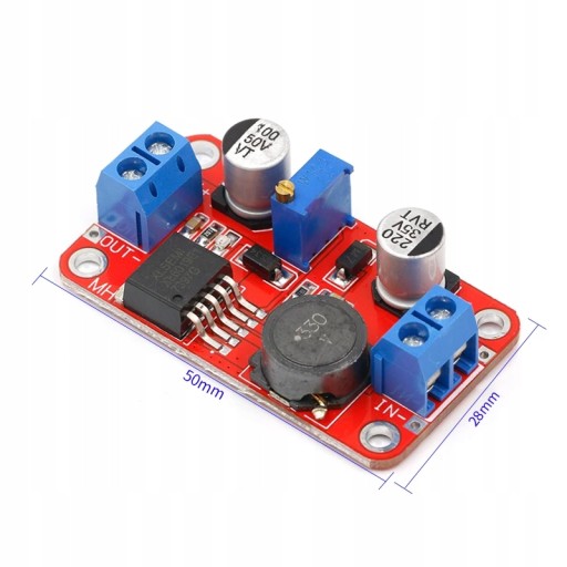 KONVERTOR DC-DC ZVÝŠENÝ NAPÁJACÍ ZDROJ XL6019