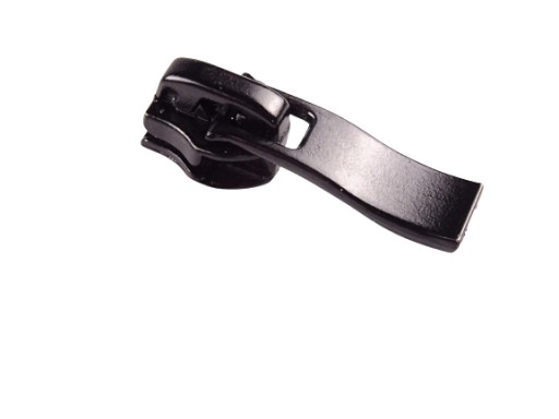 Posuvný strojček na špirálový zips 7 čierny 10 ks
