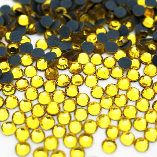 Termo kamienky kryštály žlté 3mm 500 ks
