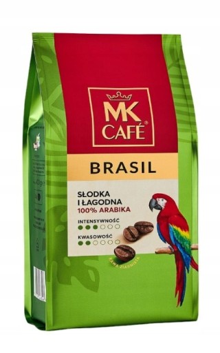 MK Cafe Brasil zrnková káva 400 g
