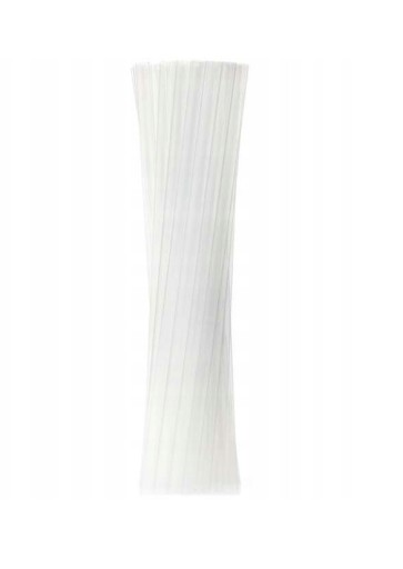 SLAMKY TRANSPARENTNÉ PLASTOVÉ 24cm (500)REDPLAST
