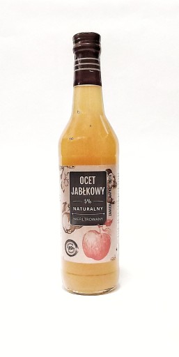 Jablčný ocot 0,05 nefiltrovaný 500 ml naturo