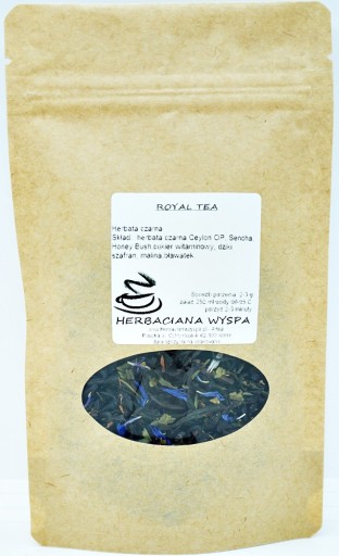 KRÁĽOVSKÝ ČAJ 100 g Ceylon+Sencha+Medový čierny čaj