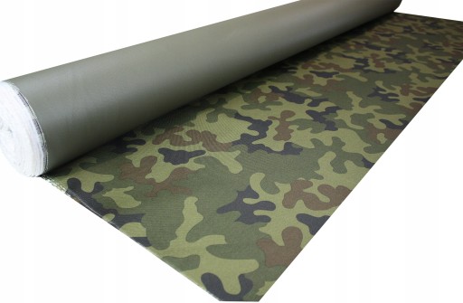 VODEODOLNÁ LÁTKA KORDURA, KODURA 600D CAMO