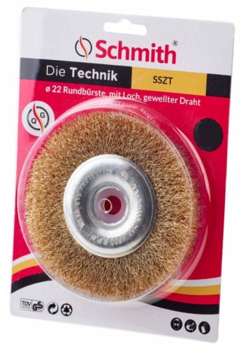 SCHMITH Drôtená kotúčová kefa 120 mm drôt