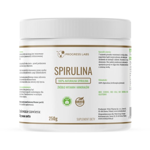 SPIRULINA prášok 250g Natural Imunity VEGE