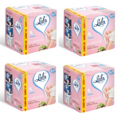 Hygienické vložky Lula Green Tea 4x12 ks