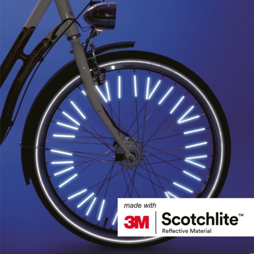 3M REFLEXNÉ TYČINKY PRE SPOKE TUBE - 12 KS