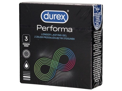 Durex Performa kondómy 3 ks