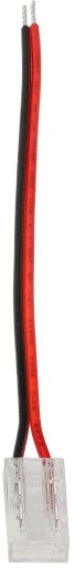 KONEKTOR PRE LED COB PÁS 8mm + káblová ZÁPADKA