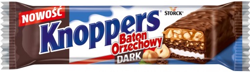 TYČINKA KNOPPERS 40G - ORICHOVÁ TMAVÁ | STORCK