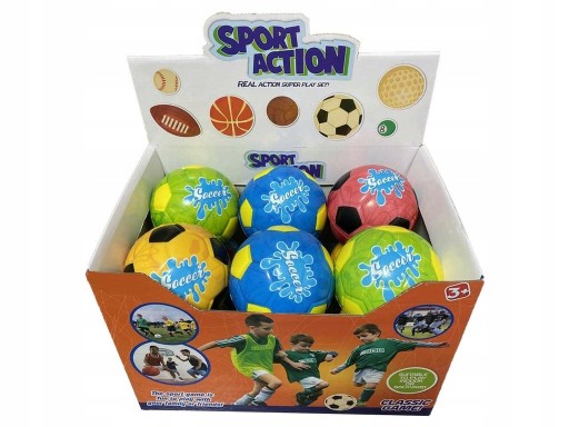 MÄKKÁ LOPTA 10CM FUTBALOVÁ