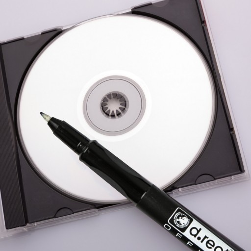 MARKER D.RECT CD DVD FILM 0,7 mm ČIERNA