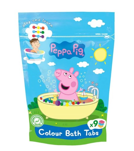PEPPA Bravčové brčál na kúpanie 9x16g
