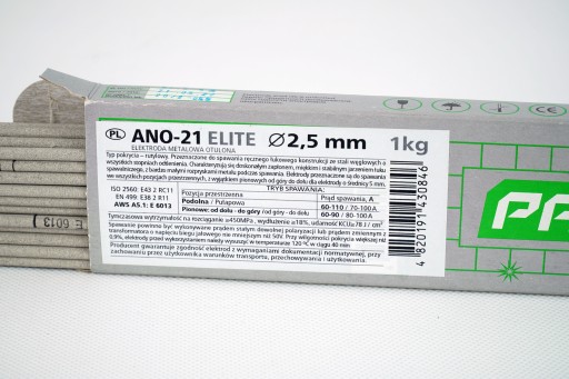 Rutilové elektródy 350mm Zváranie pre MMA zváračku 2,5mm ELEKTRODE