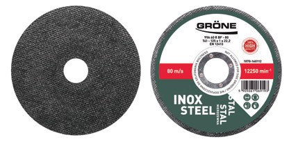 Rezný kotúč Grone 115/1,6 mm na nerezovú oceľ