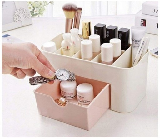 ORGANIZÉR BOX NA KOZMETIKU, ŠPERKY, HODINKY